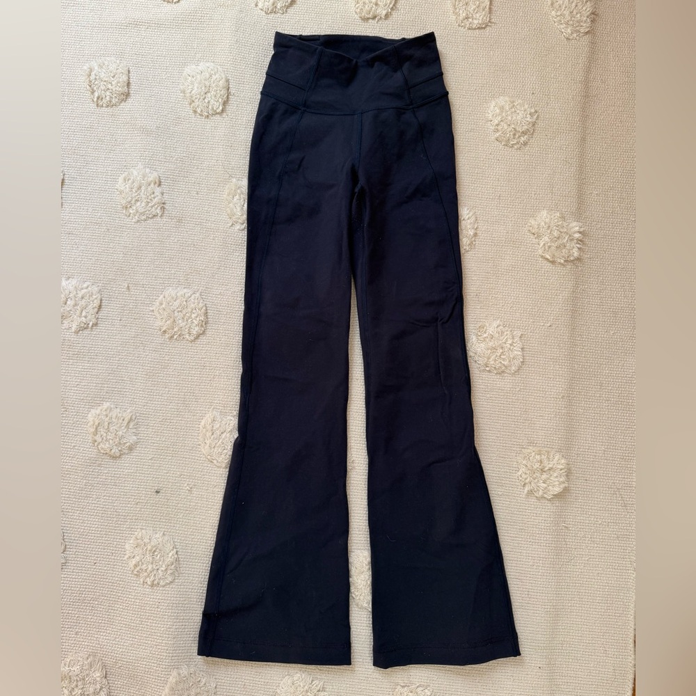 Lululemon Athletica Navy Flare Yoga Pants